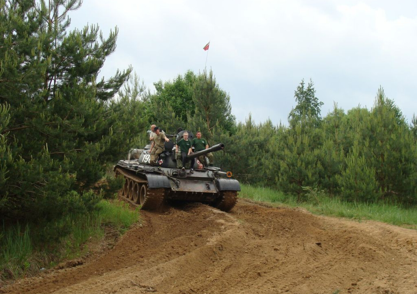 Poprowadź Czołg T-55 | Mrągowo | Olsztyn (okolice)