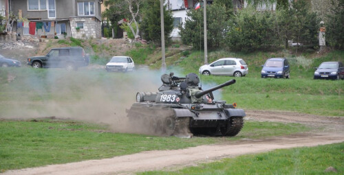 Poprowadź Czołg T-55 | Mrągowo - prezent na urodziny