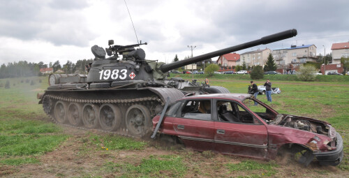 Poprowadź Czołg T-55 | Mrągowo - prezent na urodziny