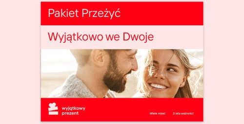 Pakiet Przeżyć Wyjątkowo we Dwoje - prezent dla pary_SS