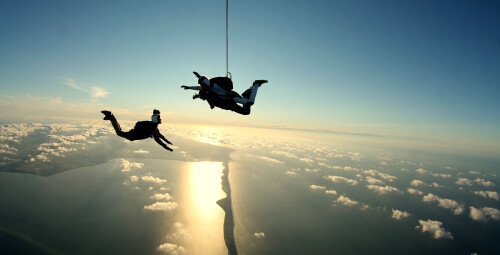 Skok ze Spadochronem z Filmowaniem nad Helem - prezent na 18stke_P