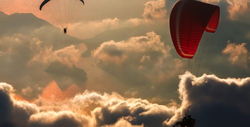 Lot Paralotnią dla Dwojga | Łódź - prezent dla dwojga_S