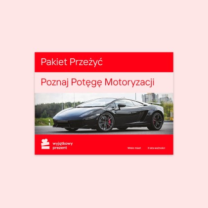 Pakiet Przeżyć "Poznaj Potęgę Motoryzacji"