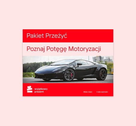 Pakiet Przeżyć "Poznaj Potęgę Motoryzacji"