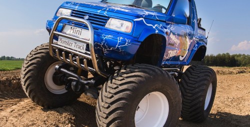 Jazda Mini Monster Truckiem dla Dziecka (15 minut) | Warszawa=Prezent dla Dziecka_P