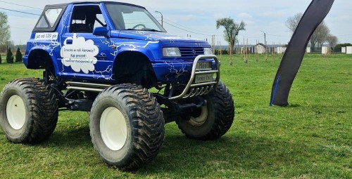 Jazda Mini Monster Truckiem dla Dziecka (15 minut) | Warszawa-Prezent dla Siostry_P