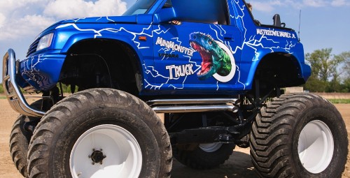 Jazda Mini Monster Truckiem dla Dziecka (15 minut) | Warszawa-Prezent dla Brata_P