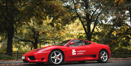 Poszalej Ferrari Ulicami Miasta - prezent dla męża_W