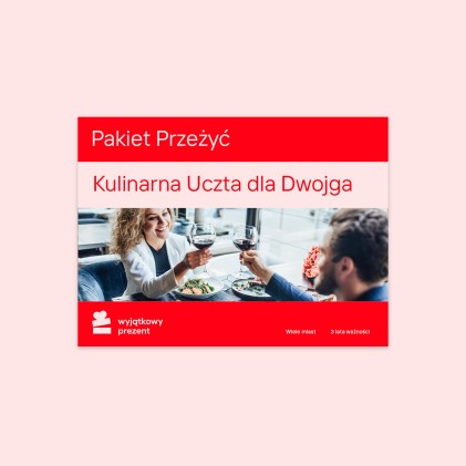 Pakiet Przeżyć "Kulinarna Uczta dla Dwojga"