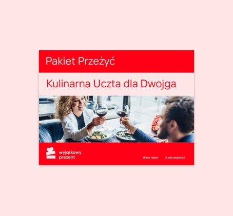 Pakiet Przeżyć "Kulinarna Uczta dla Dwojga"