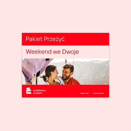 Pakiet Przeżyć "Weekend we Dwoje"