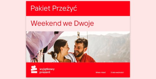 Pakiet Przeżyć Weekend we Dwoje - prezent na rocznice_S