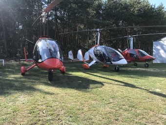 Lot Widokowy Wiatrakowcem 60 minut - prezent na urodziny