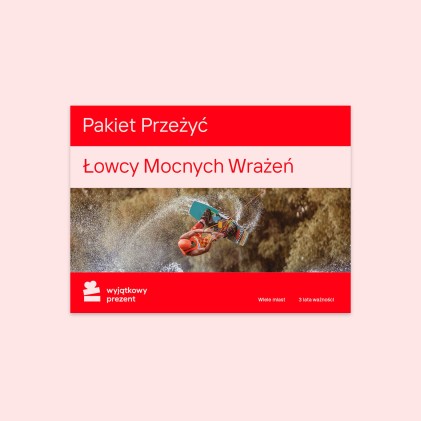 Pakiet Przeżyć "Łowcy Mocnych Wrażeń"
