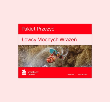 Pakiet Przeżyć "Łowcy Mocnych Wrażeń"