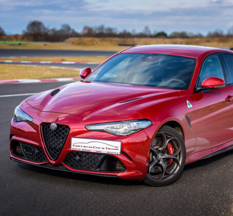 Jazda Alfa Romeo Giulia Quadrifoglio (1 okrążenie) | Tor Główny Poznań