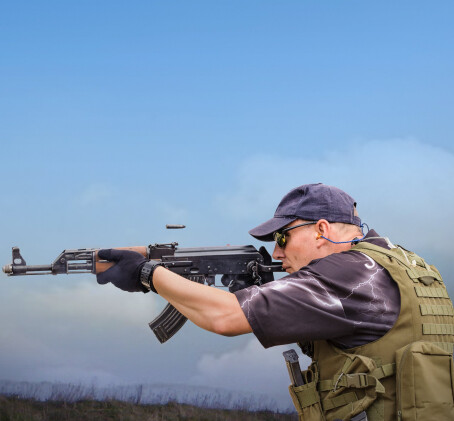 Strzelanie z Karabinu AK-47 i Pistoletu Glock | Łódź