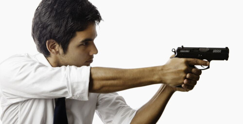 Strzelanie z Karabinu AK-47 i Pistoletu Glock - prezent  dla faceta