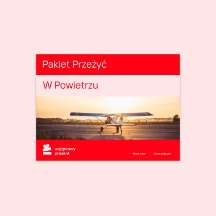 Pakiet Przeżyć "W Powietrzu"