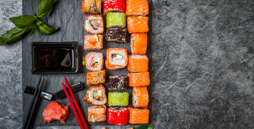 Obiad Sushi dla Dwojga - prezent dla znajomych