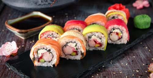 Obiad Sushi dla Dwojga - prezent dla zakochanych