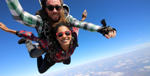 Skok ze Spadochronem - prezent na dzień kobiet_S