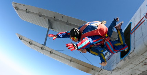 Skok ze Spadochronem - prezent na dzień chłopaka_S