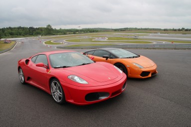 Pojedynek Ferrari F430 vs Lamborghini Gallardo - prezent dla ukochanego_P