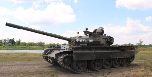 Przejażdżka czołgiem T-55 - prezent dla chłopaka_P