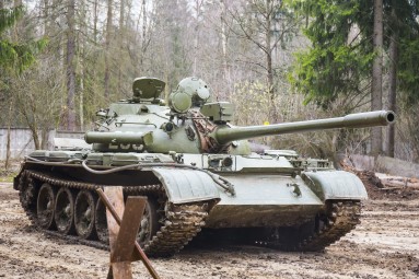 Przejażdżka czołgiem T-55 - prezent dla miłośnika militariów_SS