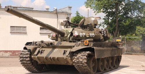 Przejażdżka czołgiem T-55 dla Dwojga - prezent dla męża_P