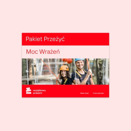 Pakiet Przeżyć "Moc Wrażeń"