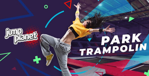 Szalona Zabawa w Parku Trampolin Kalisz Jump Planet - prezent dla siostry_PP