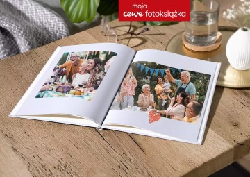 Cewe Fotoksiążka A4 (Pionowa) | Prezent na Rocznicę_P