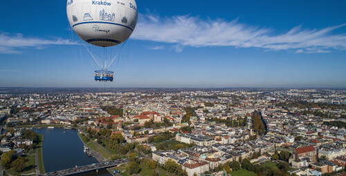 Lot Balonem nad Krakowem dla Dwojga | Kraków - prezent dla dziadków