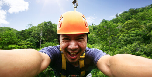 Przygoda na Linach ze Zjazdem Tyrolskim | Kielce | Struktura Mobilne Centrum Wspinaczkowe - prezent dla dziewczyny_SS