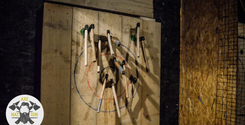 Rzucanie Siekierami do Celu - prezent dla męża P