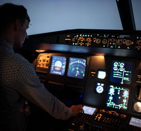 Lot w Symulatorze Lotu Airbus A320 (60 minut) | Gdańsk