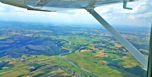 Lot Widokowy Samolotem Cessna dla Dwojga- prezent dla pary_P