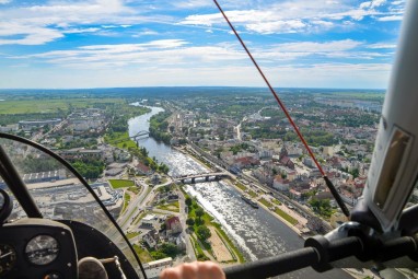 Lot Motolotnią z Filmowaniem (30 min) | Gorzów Wielkopolski - prezent dla znajomego _P