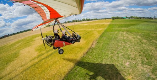 Lot Motolotnią dla Dwojga (30min) | Gorzów Wielkopolski -prezent dla pary _P