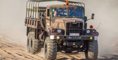 Poprowadź Pojazd Militarny 6x6 – KRAZ 255 - Prezent dla Taty