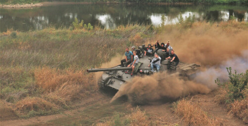 Przejażdżka czołgiem T-55 | Gorzów Wielkopolski (okolice)  |ANHOL - prezent dla chłopaka_P 