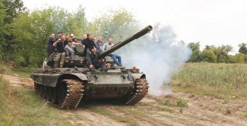 Przejażdżka czołgiem T-55 | Gorzów Wielkopolski (okolice)  |ANHOL - prezent dla mężczyzny_P 
