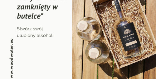 Stwórz Własny Unikalny Alkohol Premium | Cała Polska | Wood Water_P