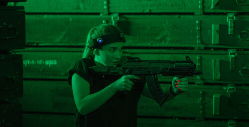 Paintball Laserowy dla Czterech Osób - Prezent na Święta