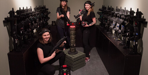 Paintball Laserowy dla Czterech Osób - Prezent dla Znajomych
