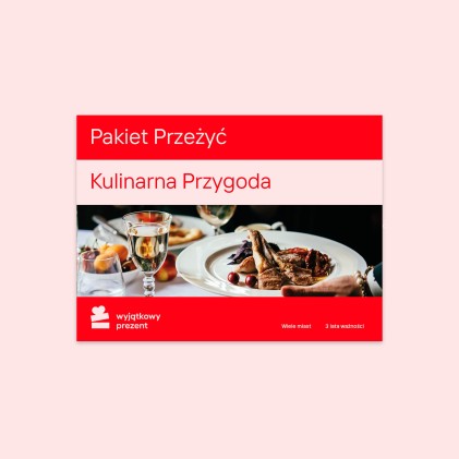 Pakiet Przeżyć "Kulinarna Przygoda"