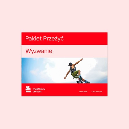 Pakiet Przeżyć "Wyzwanie"