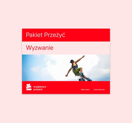 Pakiet Przeżyć "Wyzwanie"
